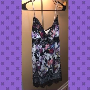 BEBE dress/silky material my favorite dress! Silky material